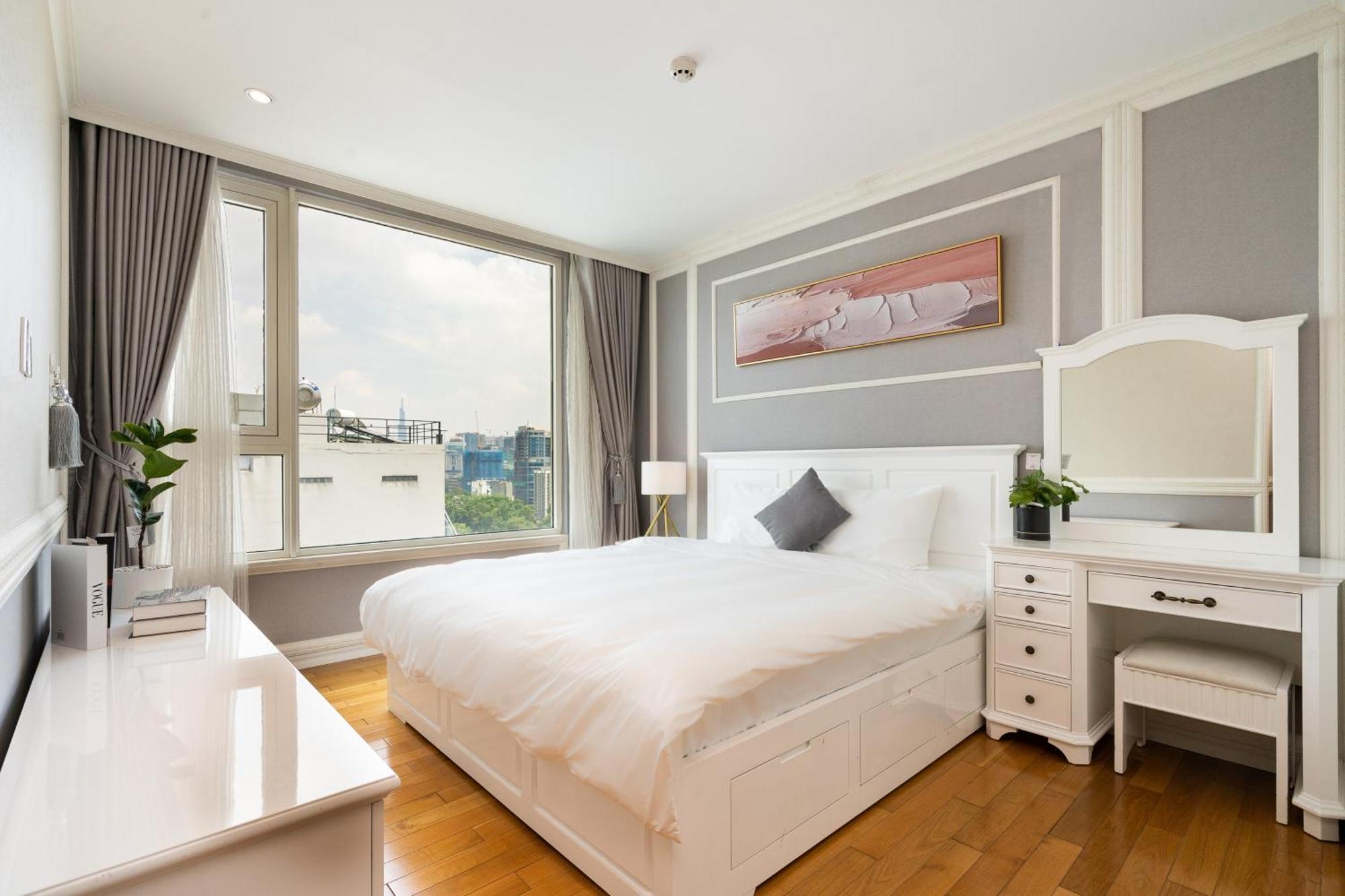 הו צ'י מין סיטי 2Br 3Br Luxury Apartment Sky Pool מראה חיצוני תמונה