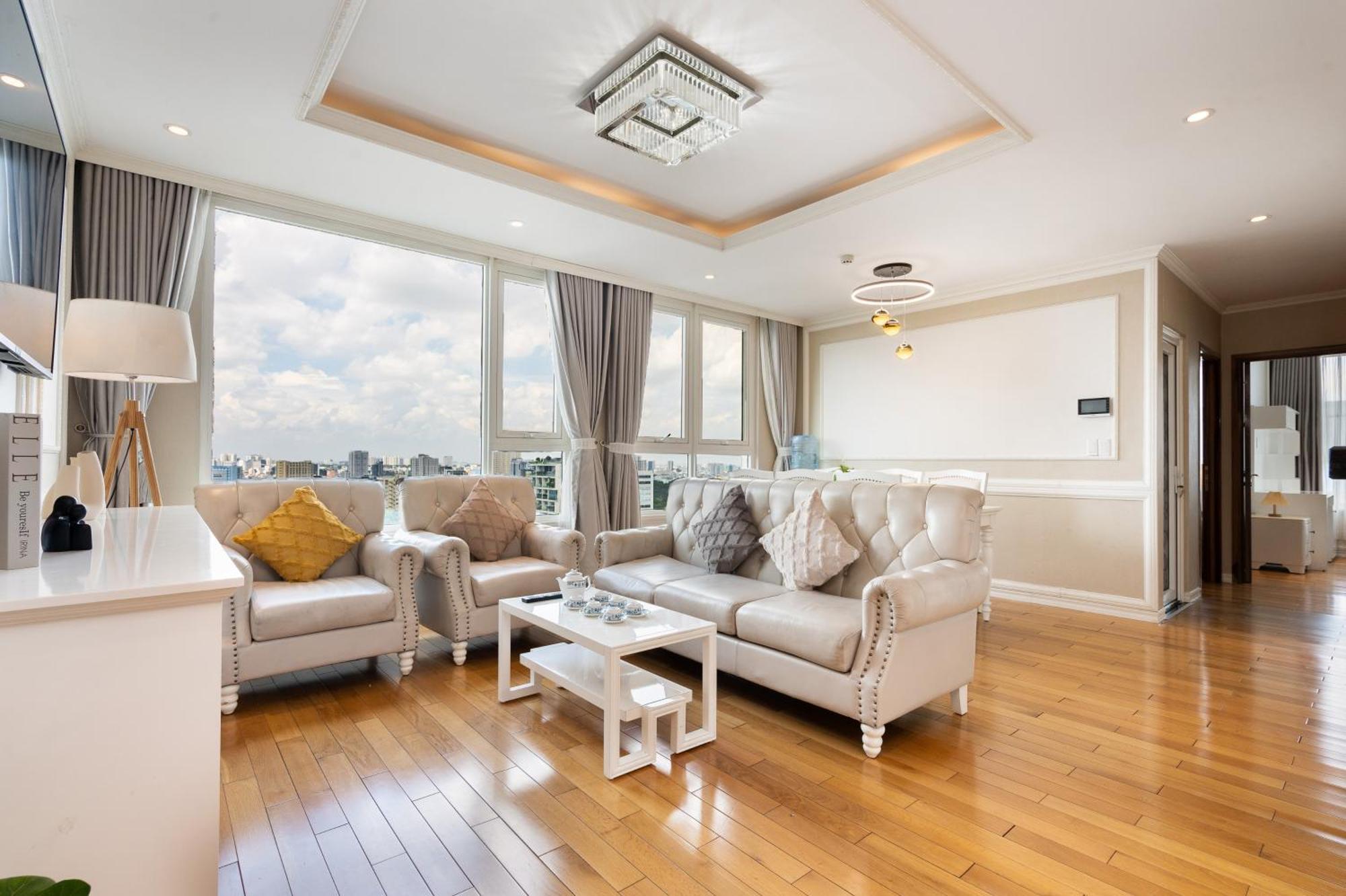 הו צ'י מין סיטי 2Br 3Br Luxury Apartment Sky Pool מראה חיצוני תמונה