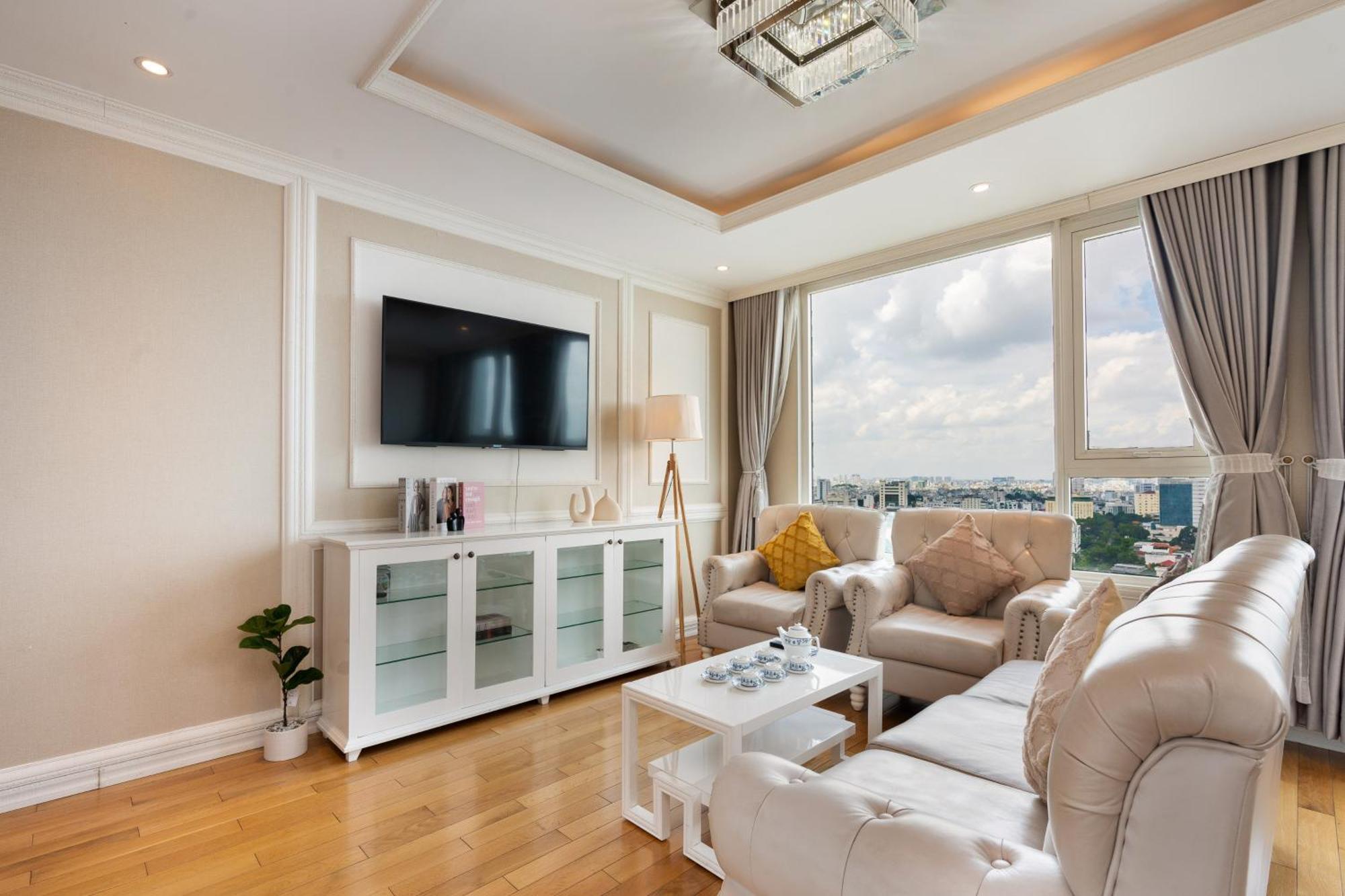 הו צ'י מין סיטי 2Br 3Br Luxury Apartment Sky Pool מראה חיצוני תמונה